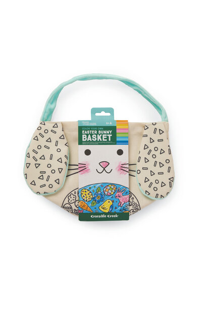Color Your Own Easter Bunny Basket