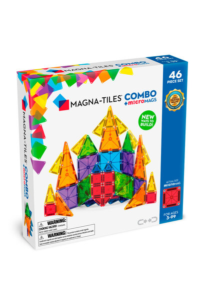 Magna-Tile Combo Micro Mags 46 pc