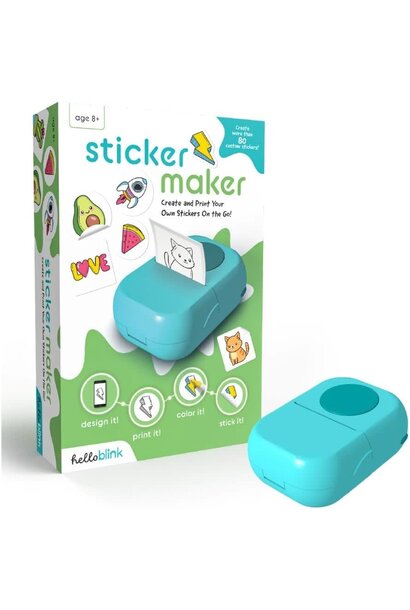 Hello Blink Sticker Maker