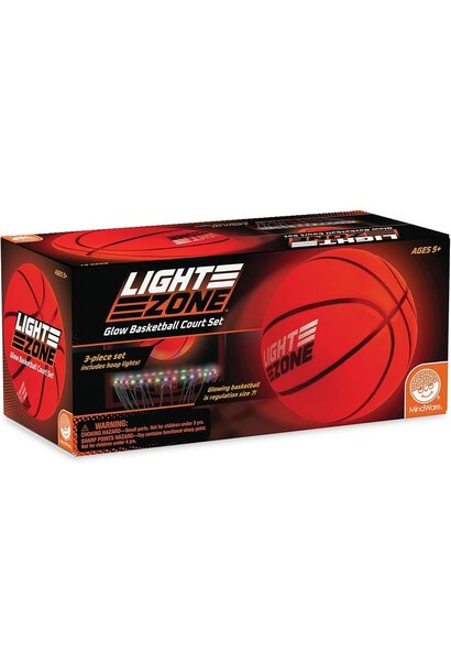 Glow Basketball with Hoop Lights