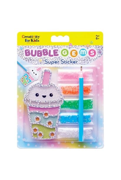 Bubble Gems Super Sticker Bubble Tea