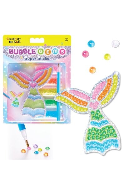 Bubble Gems Super Sticker Mermaid