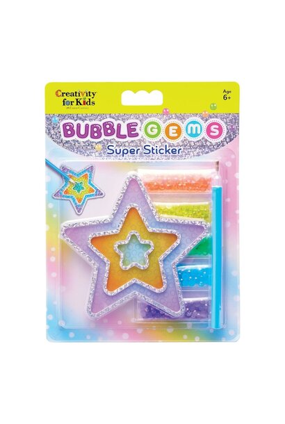 Bubble Gems Super Sticker Star