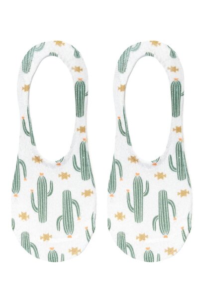 No-Show Liner Socks Cactus