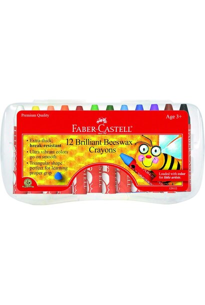 Faber Beeswax Crayons 12 ct