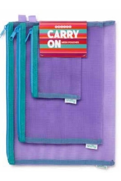 Carry On Mesh Pouches