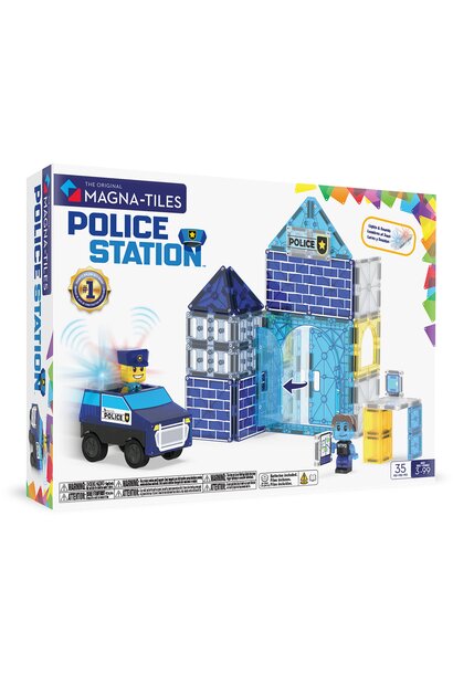 Magna-tiles Police Patrol 35pc Set