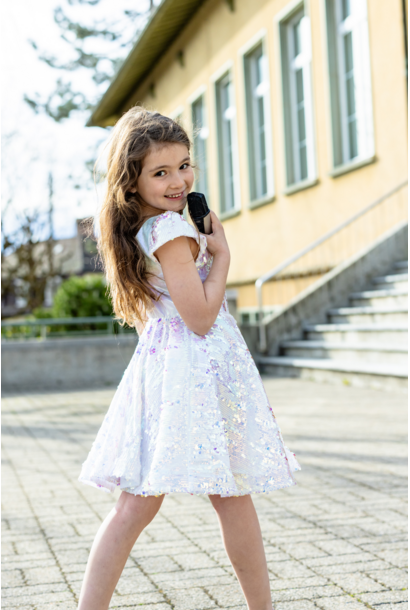 Sequins Concert Queen Dress