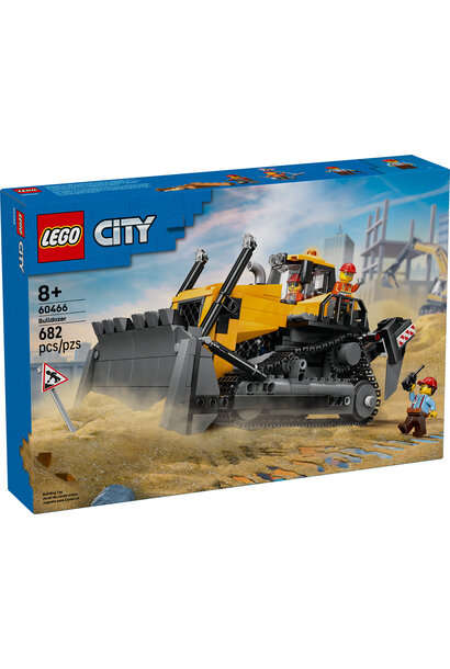 LEGO City Yellow Bulldozer