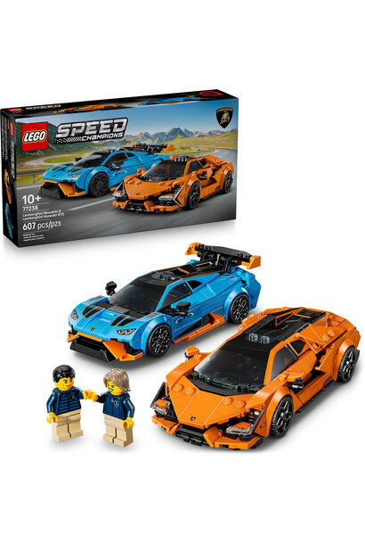 LEGO Speed Champs Lamborghini Revuelto & Huracán STO