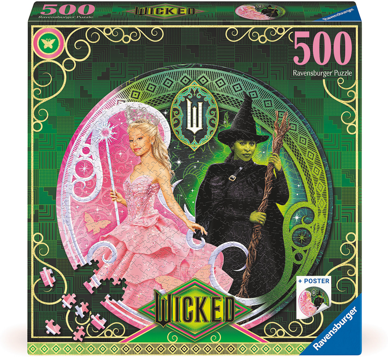 Wicked 500pc Round Puzzle-2