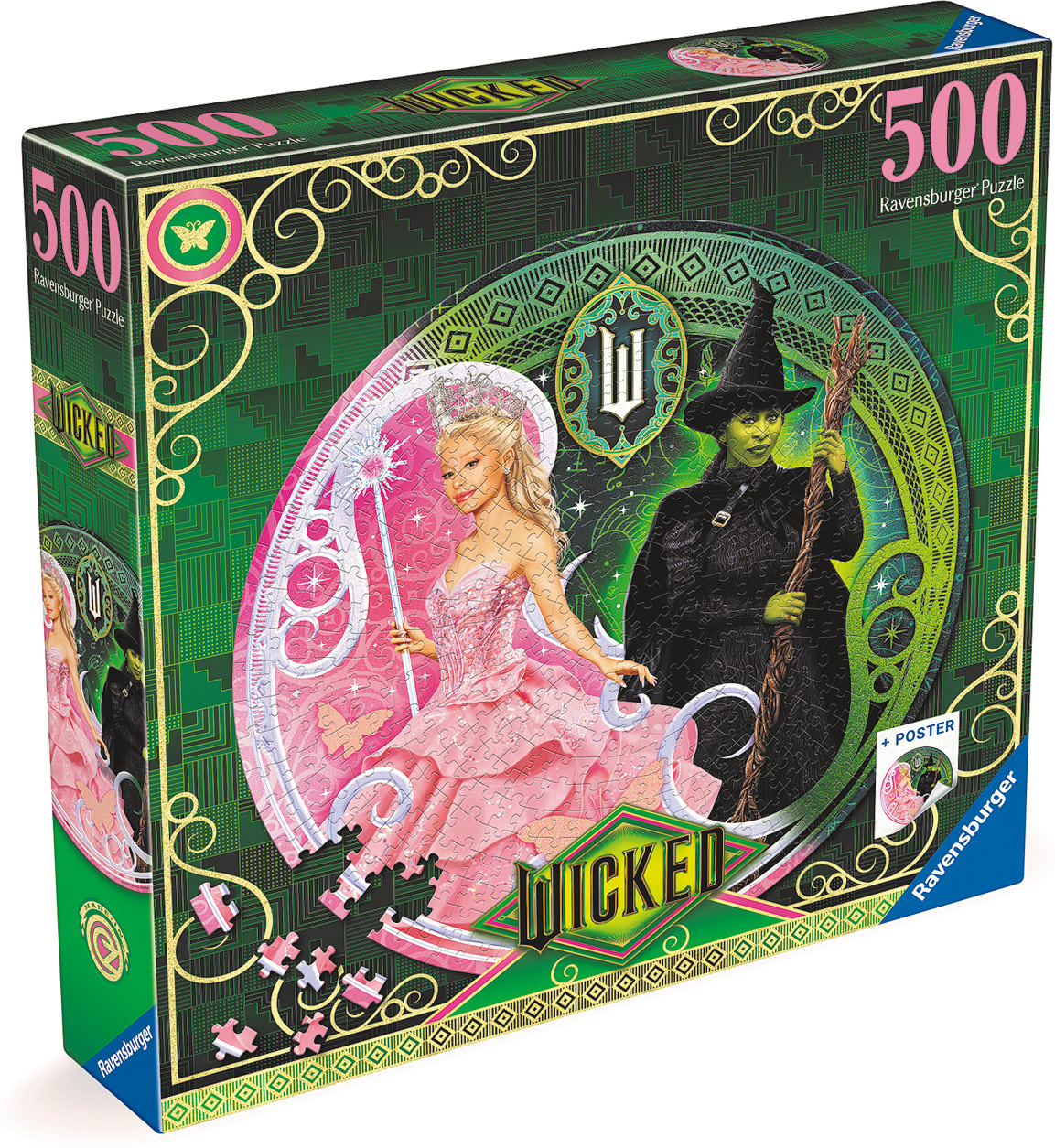 Wicked 500pc Round Puzzle-3