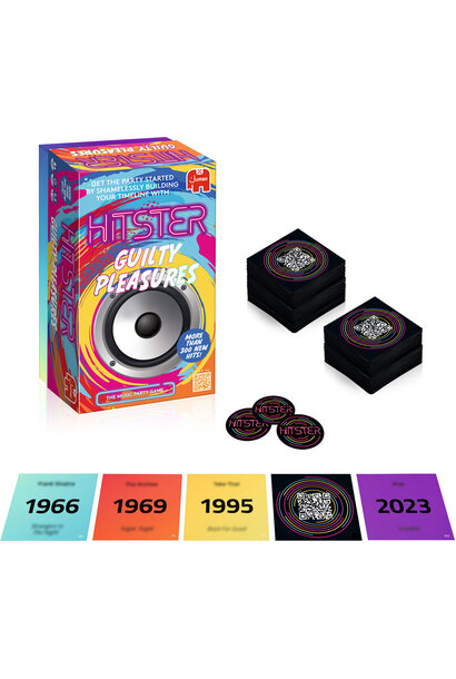 Hitster  Guilty Pleasures The Music Party Game