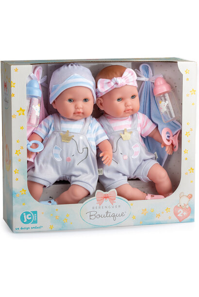 Berenguer Boutique Baby Doll Twins
