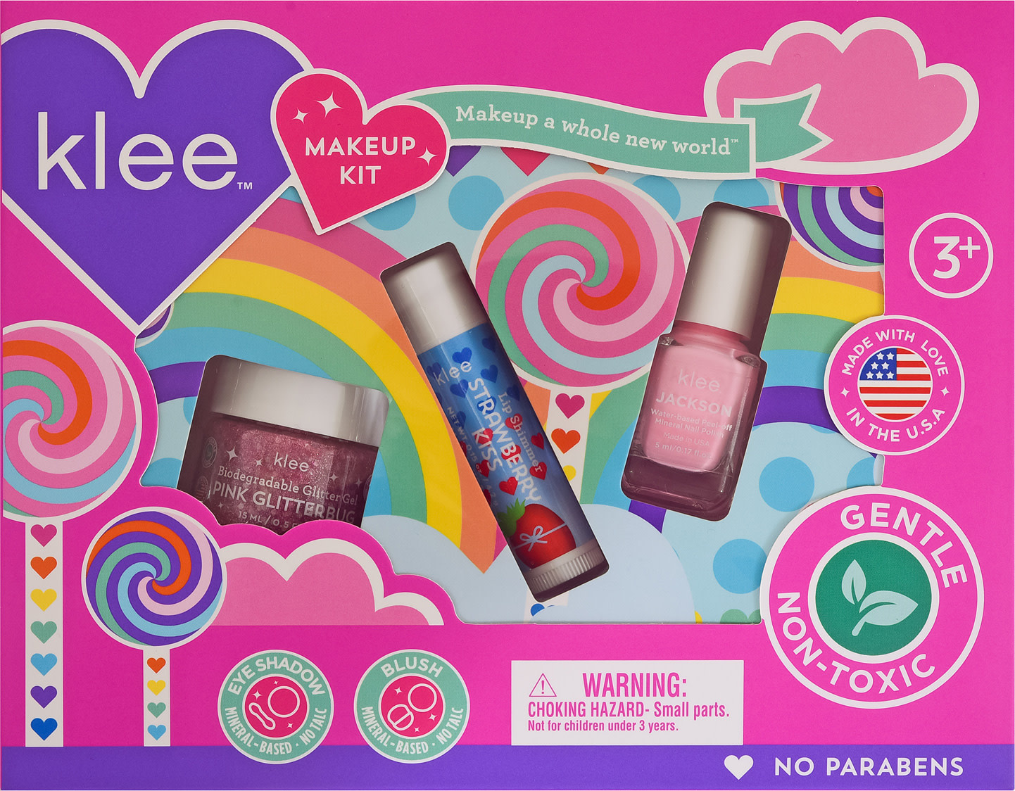 KLEE Spinning Pink Makeup Kit-8