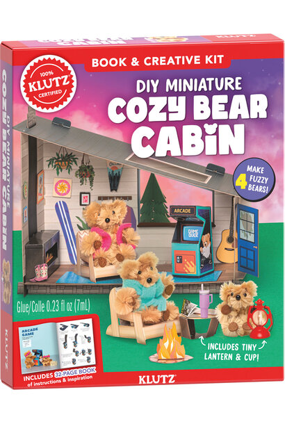 DIY Miniature Cozy Bear Cabin