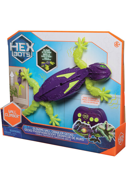Hex Bots Wall Crawler Glow in the Dark Gecko