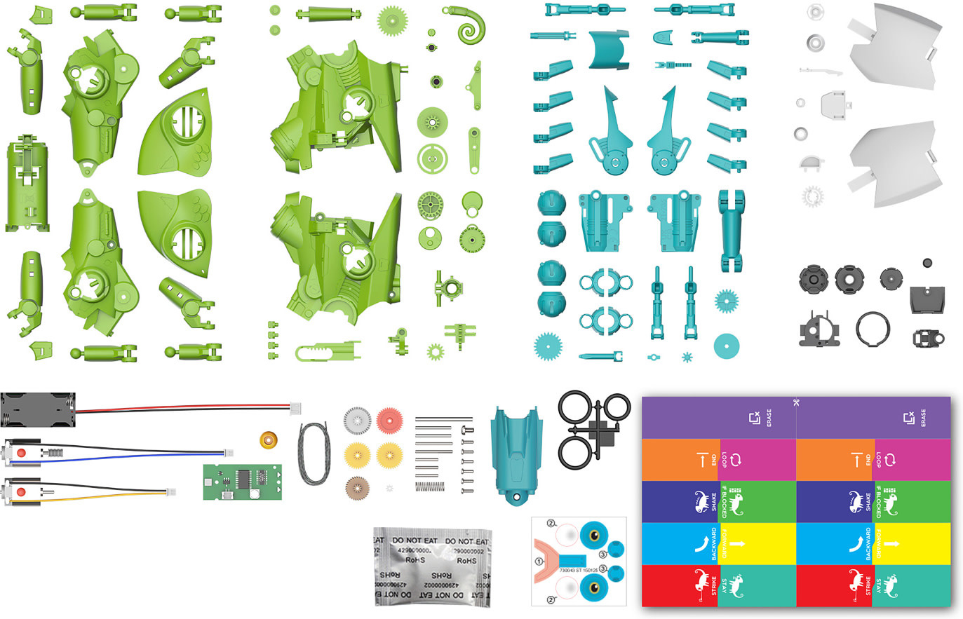 My Robotic Pet Coding Chamelion-5
