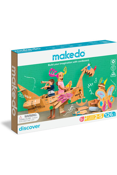 Makedo Discover Cardboard Construction Kit