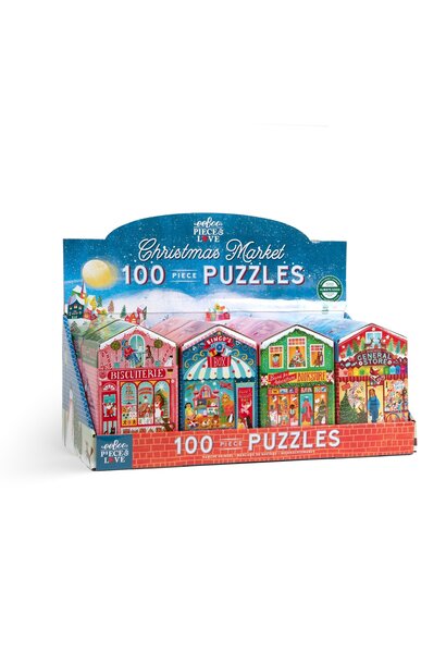 Christmas Market 100 Piece Puzzle