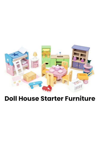 Le Toy Van Dollhouse Furniture Starter Set