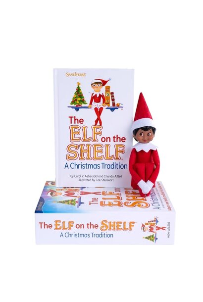 Elf on the Shelf Girl Brown Eyes