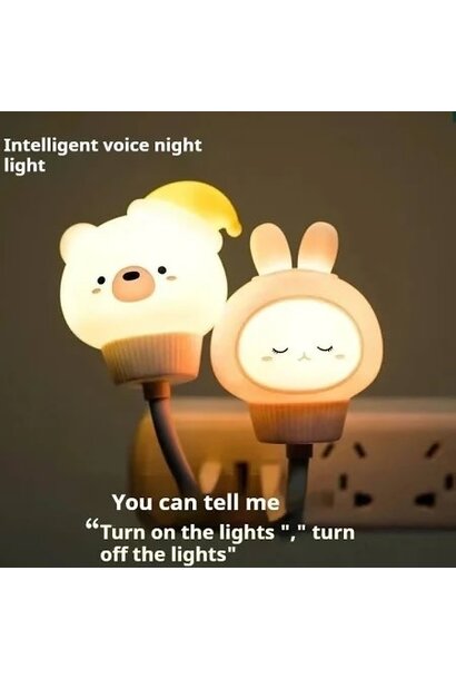 Night Light Bear Voice Activated
