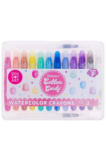Shimmer Cotton Candy Watercolor Crayons