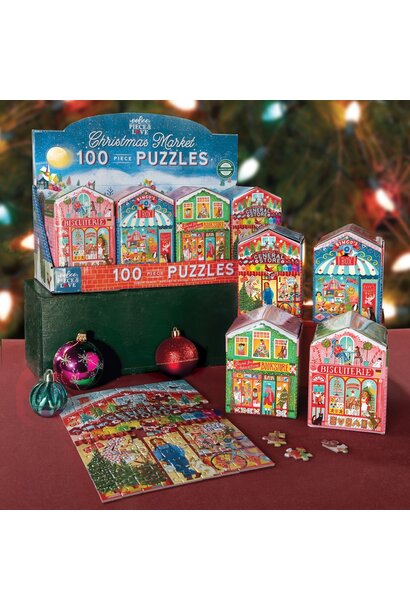Christmas Market 100 Piece Puzzle