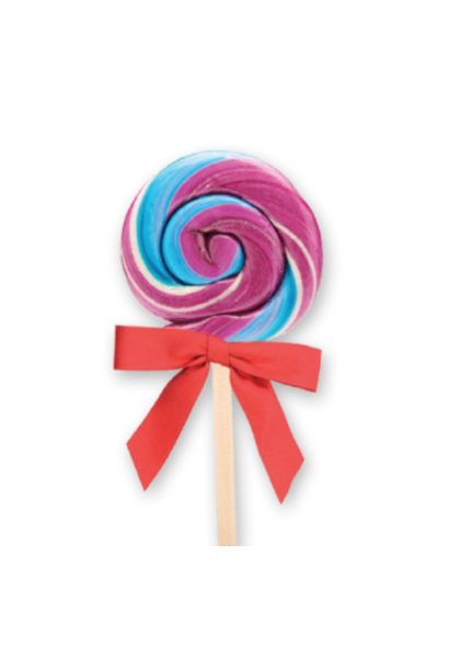 Lollipop 2 oz Lollipops Tie Dye/Cotton Candy