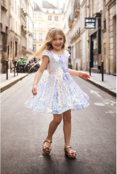 Sequins Concert Queen Dress
