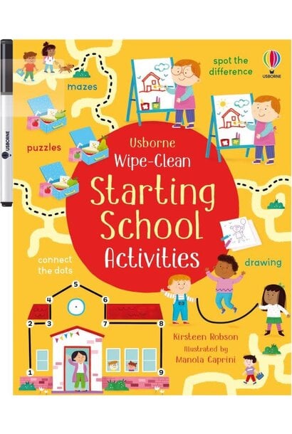 Usborne Wipe-Clean Starting School Activites