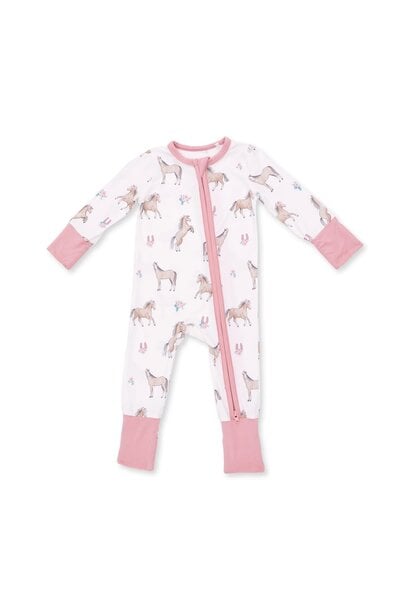 AD I Love Horses Convertible Romper