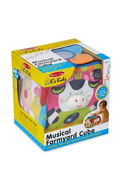 Musical Farmyard Cube