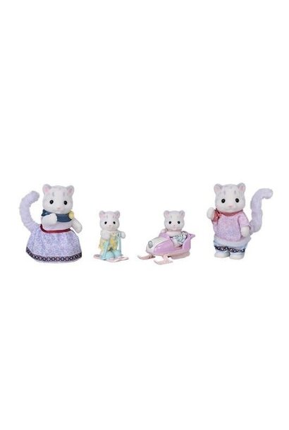 Calico Critters Snow Leopard Family