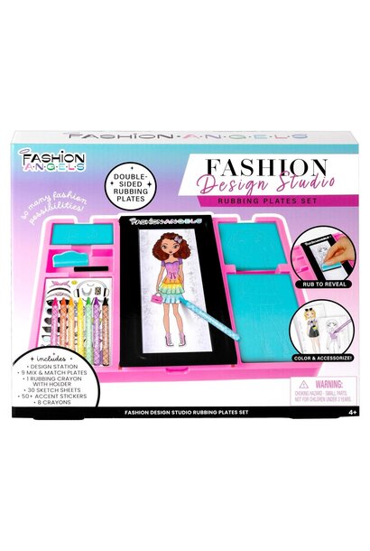 Fashion Design Studio Rubbing Plate Set
