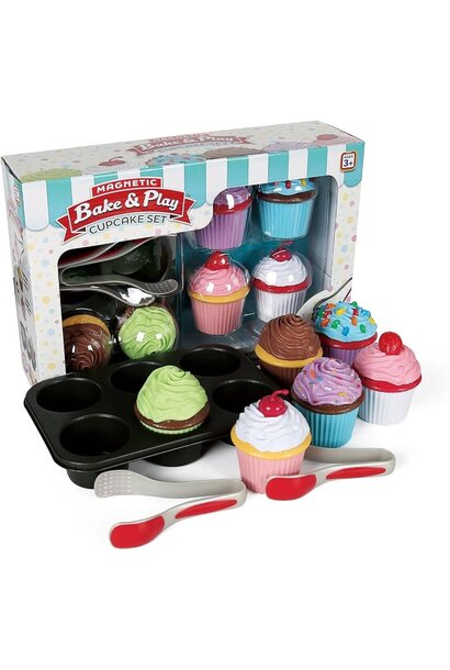 Magnetic Bake & Play Cupcake Set