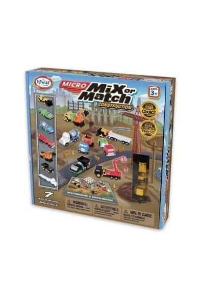 Micro Mix or Match Construction Vehicles