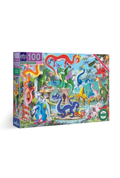 Love of Dragons 100 Pc Puzzle