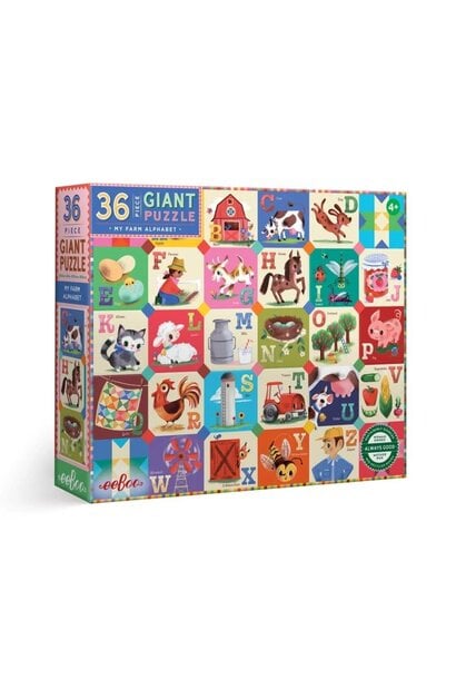 My Farm Alphabet 36 Giant Puzzle