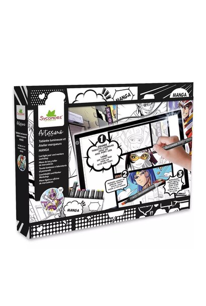 Manga LED Light Pad Workshop  Sycomore