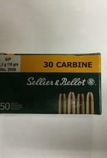 Sellier & Bellot 30 Carbine 110 gr SP