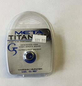 G5 Outdoors Meta Titanium G5 Peep 5/16”