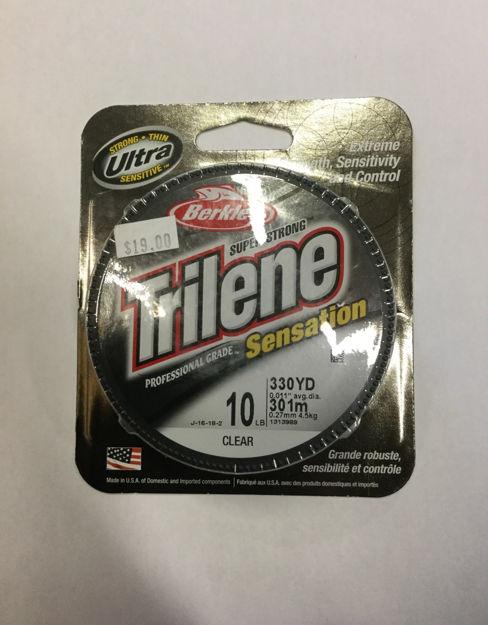 Berkley Trilene Sensation 10lb Clear - Preeceville Archery Products