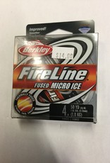 Berkley Fire Line Fused Micro Ice 4lb Smoke