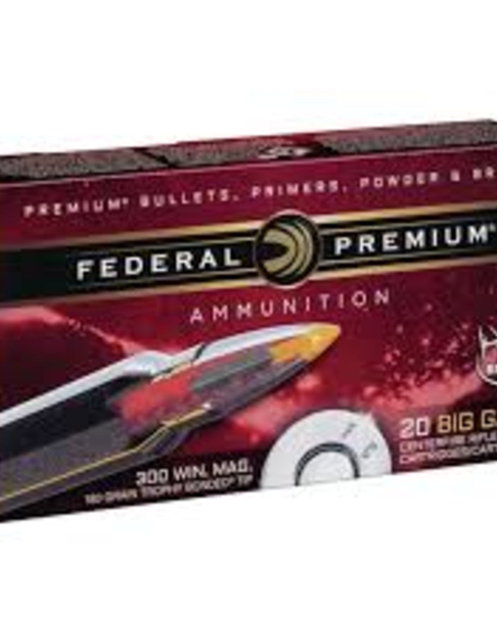 Federal Premium 300 Win Mag 180 gr Trophy Bonded Tip