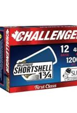 Challenger 12GA 1 3/4 SUPER SHORT 1 0Z SLUG 1200 FPS