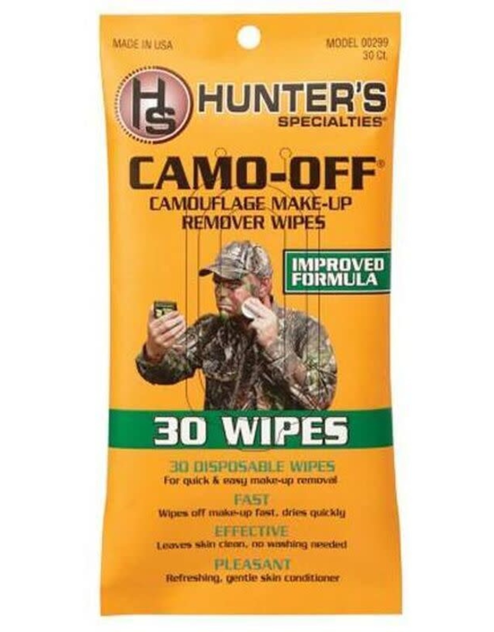 Hunters Specialties Camo Off Make-Up Remover