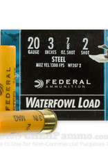 Federal 20 GAUGE 3” #2 SHOT STEEL