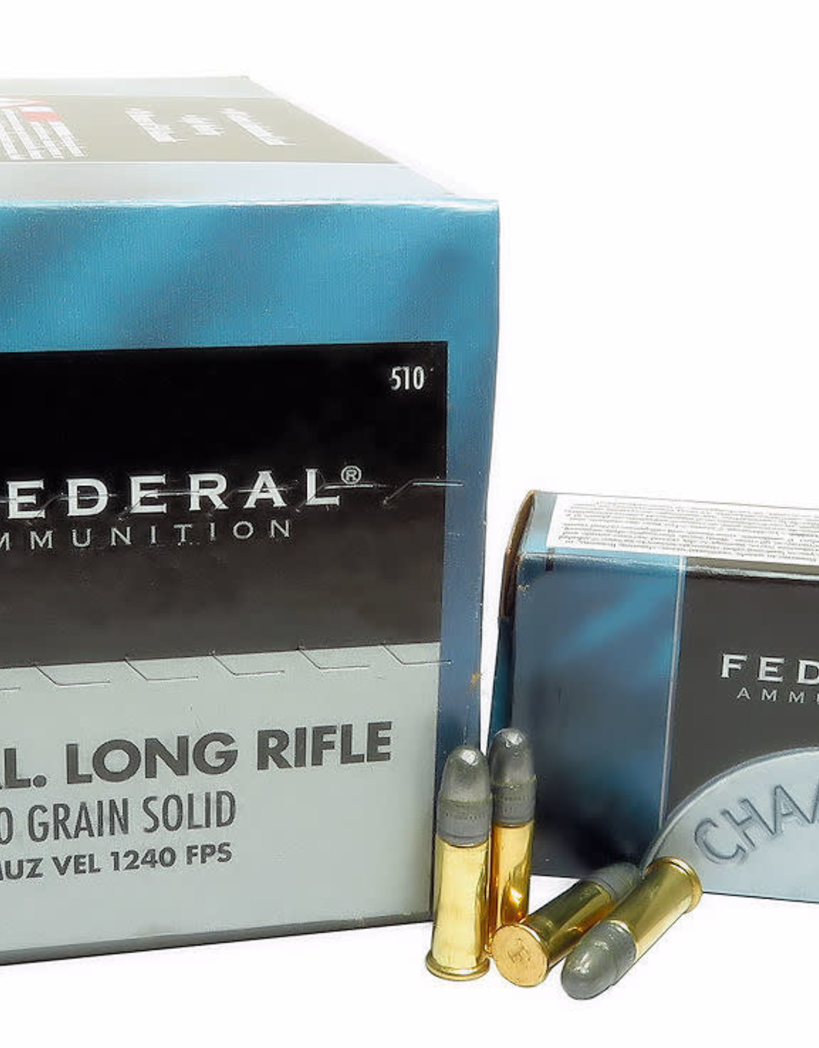 Federal .22 cal Long Rifle 40 GR Solid